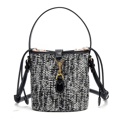 Minimalist and Versatile Summer New-arrival Straw Handbag for Women Exquisitely Crafted Women's Shoulder Bag