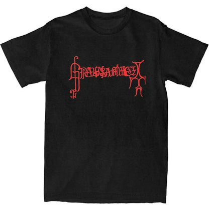 Men Women T-Shirt Grausamkeit Music Black Metal Gothic T Shirts Popular Summer Tee Shirt Funny Casual 100 Cotton Tops Plus Size