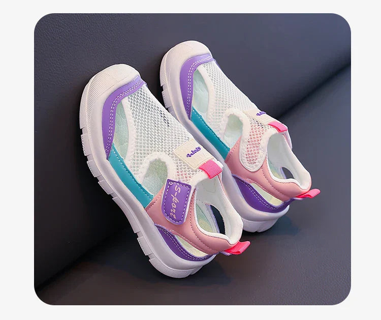 Unisex Children’s Sports Sandals 2026 New Summer Kids Barefoot Beach Shoes Non-slip Comfort Versatile Chic Outdoor Hiking Shoes