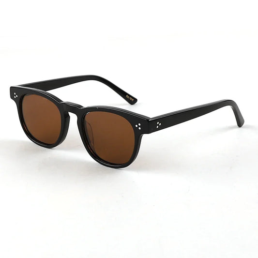 Johnny Depp Sunglasses Men Women Polarized DUDEL Style Sun Glasses Brand Vintage Acetate Frame For Male Eyeglasses Eyewear