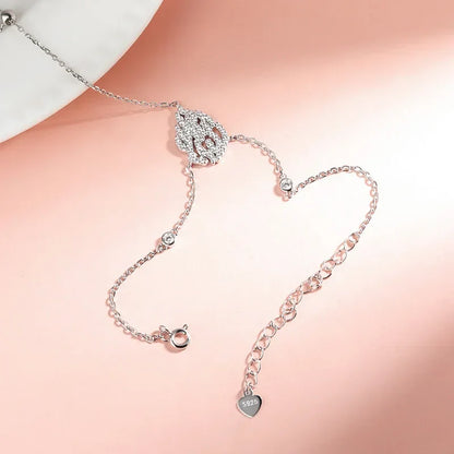 GRA Certified All Moissanite Bracelet for Women Sparkling Adjustable 14-19CM Sterling Silver 925 Jewelry Shiran Aloni