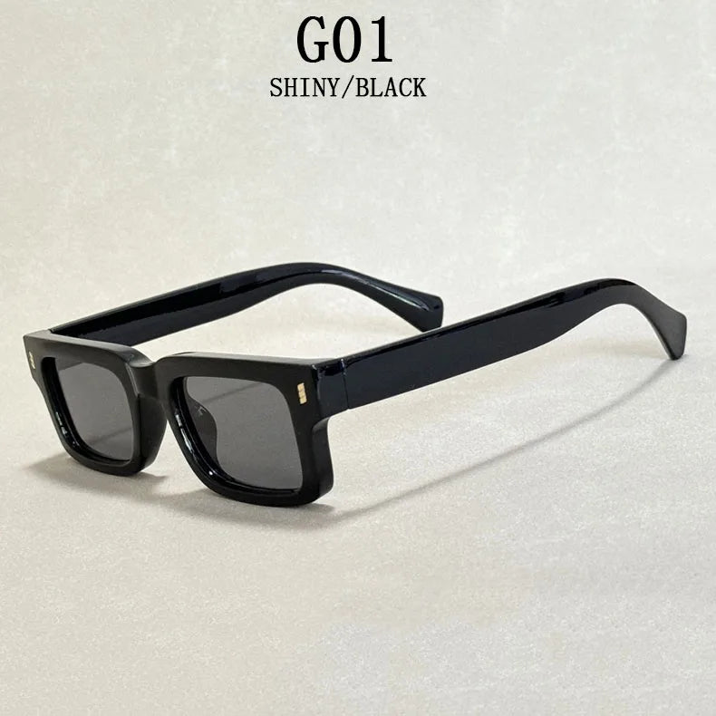 New Square Sunglasses For Men 2024 Small Frame Vintage Sunglasses Women Trendy Retro Fashion Glasses Gafas De Sol Hombre Lunette