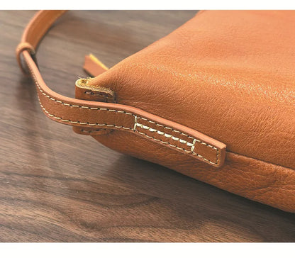 2026 New Genuine Leather Versatile Women's Small Bag Soft Cowhide Lightweight Shoulder Crossbody Bags