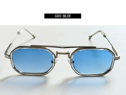 2026 Square Sunglass Men Vintage Fashion Glasses Steampunk Sunglasses Women Trendy Gafas De Sol Hombre Luxe Lunette Soleil Femme