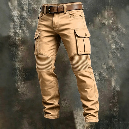 Wear Resistant Work Pant Man Multi-pocket Straight Cargo Trousers Outdoor Jogging Tactical Pants Spring Autumn Casual Trousers