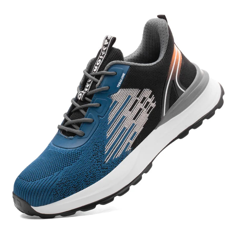 Composite Toe Cap Labor Shoes Sneakers For Men Puncture-Proof  Security Protective Boots Indestructible Male Footwear