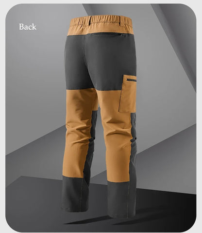 Autumn Hiking Pants Quick Dry Outdoor Charge Pant Men Patchwork Windproof Camping Trekking Trousers  Elasticity Hunting Pant