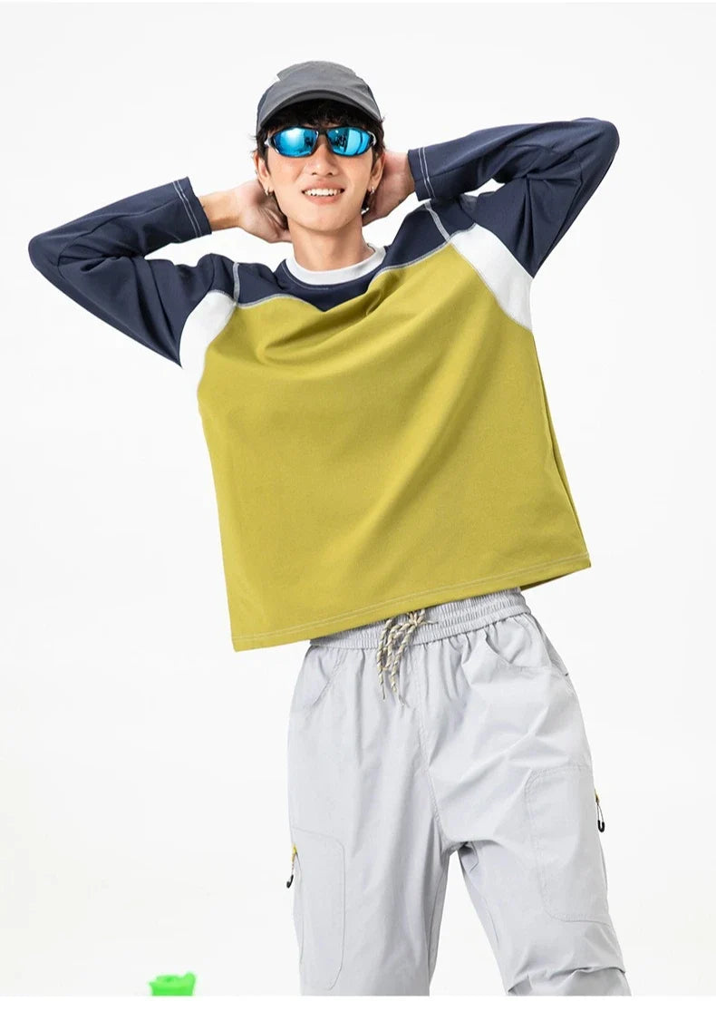 Outdoor UV-Protective Quick-Dry Anti-Bacterial Long-Sleeve Sports T-Shirt for Men - Couple Style Sun Protection Quick-drying
