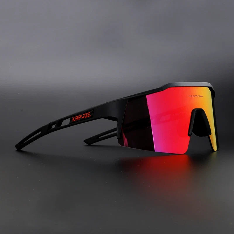 Cycling Sunglasses UV400 Cycling Glasses Polarized Built-in Myopia Frame Man Bicycle Eyewear Outdoor MTB Bike Goggles