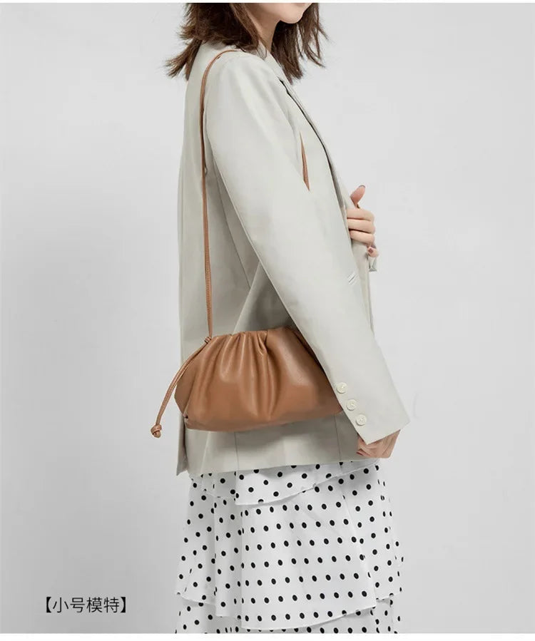 Designer Soft Pu Leather Women Shoulder Bag High Quality Small Crossbody Bags for Women Fashion Female Handbags Messenger Bags