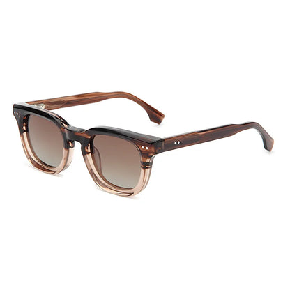 High Quality Acetate Men Polarized Sunglasses Women Tourism Driving Sun Protection UV400 Sun Glasses Support Prescription Lenses
