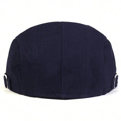 Men Light Board Solid Color Newsboy Caps British Painters Hats Spring and Summer Adjustable Flat Cap Hip Hop Berets