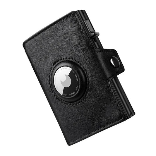 Portefeuille homme anti-RFID avec porte-monnaie et compartiment AirTag
