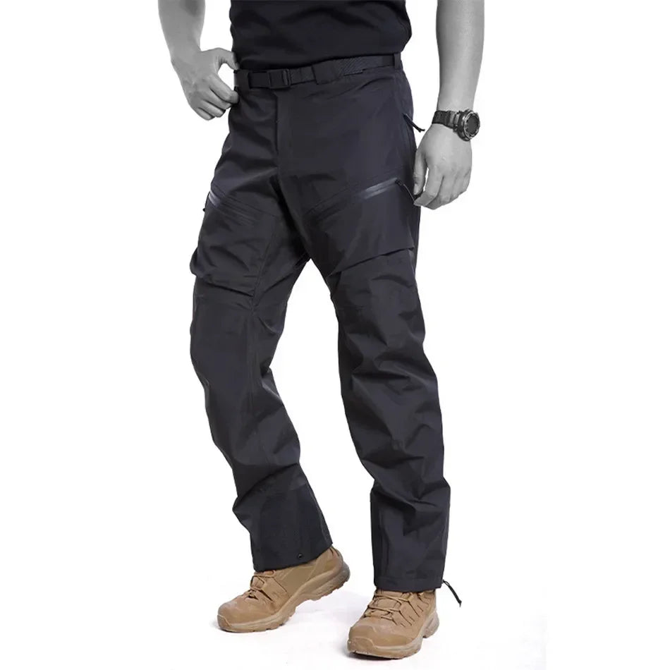 Outdoor Hard Shell Gen2 Camping Hiking Mountaineering Pants Fully zippered Leg Waterproof Windproof Camouflage Tactical Pants