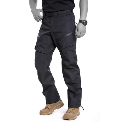 Outdoor Hard Shell Gen2 Camping Hiking Mountaineering Pants Fully zippered Leg Waterproof Windproof Camouflage Tactical Pants