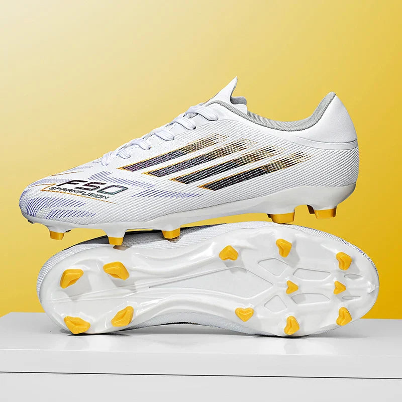 New Men Professional Soccer Shoes Sports Shoes TF/FG Football Boots Boys Match Sneakers Ankle Non-Slip Comfortable Unisex