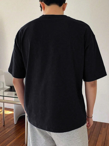 Pew Pew Pew Madafakas Prints Men'S T-Shirt Cotton Summer O-Neck Short Sleeve Tops Soft Oversized T Shirt Casual Mens Clothes
