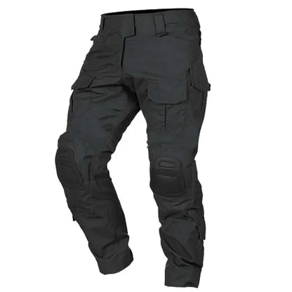 2025 Outdoor Combat Pants +Knee Pads Men Tactical Hunting Pant Camo Pants Quick Dry Sport Multi-pocket Clothes Wear Resistant