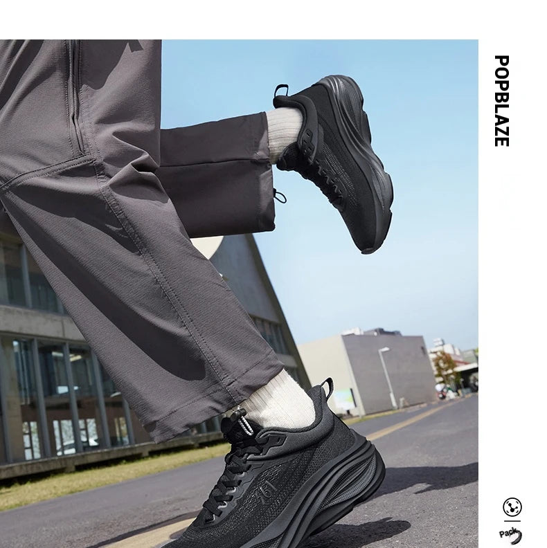 Running Shoes Jogging Thick-soled Lightweight Mesh Durable Cushion Breathable Male Sneakers 672532206