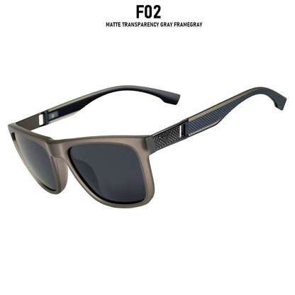 Polarized Square Sunglasses For Men Luxury Square Vintage Retro Fashion Glasses  Gafas De Sol Hombre Polarizadas Alta Calidad