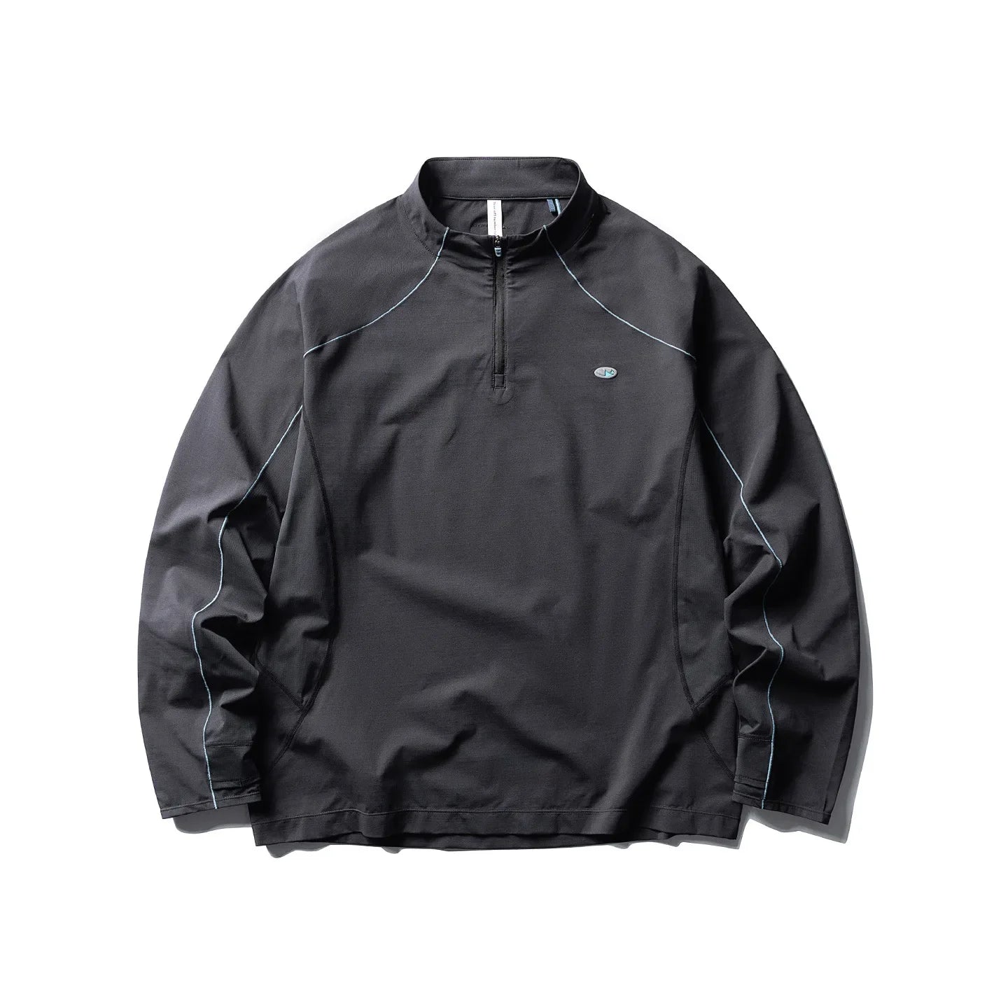 Man Quick-Dry Long Sleeve Shirt - Breathable, Anti-Odor, UPF Sun Protection with Raglan Sleeve Unisex Outdoor Jacket