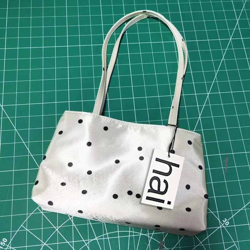 2026 Luxury Shoulder Bags Silk Women's Handbag Square Underarm Bag Ins Famous Brand Commuter Bag Contrasting Color Macaron Totes