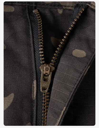 2025 Summer New Camouflage Tactic Shorts Men Oversize Outdoor Cargo Shorts