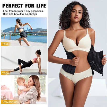 Waist Trainer Corset Women Binders Shaper Tummy Wrap Body Shapewear Slimming Belt Flat Belly Workout Women Shaper Slimming