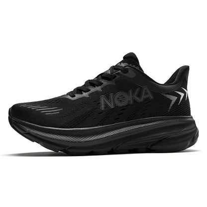 Men's Carbon Plate Air Cushion Running Shoes Breathable Lightweight Marathon Women's Athletic Nonskid Elastic Sports Sneakers
