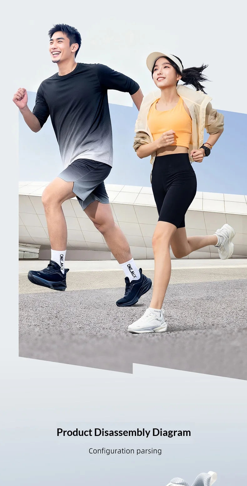 Marathon Professional Running Shoes With Carbon Plate Shock Absorption And Anti-Slip Men's Sports Shoes 25686