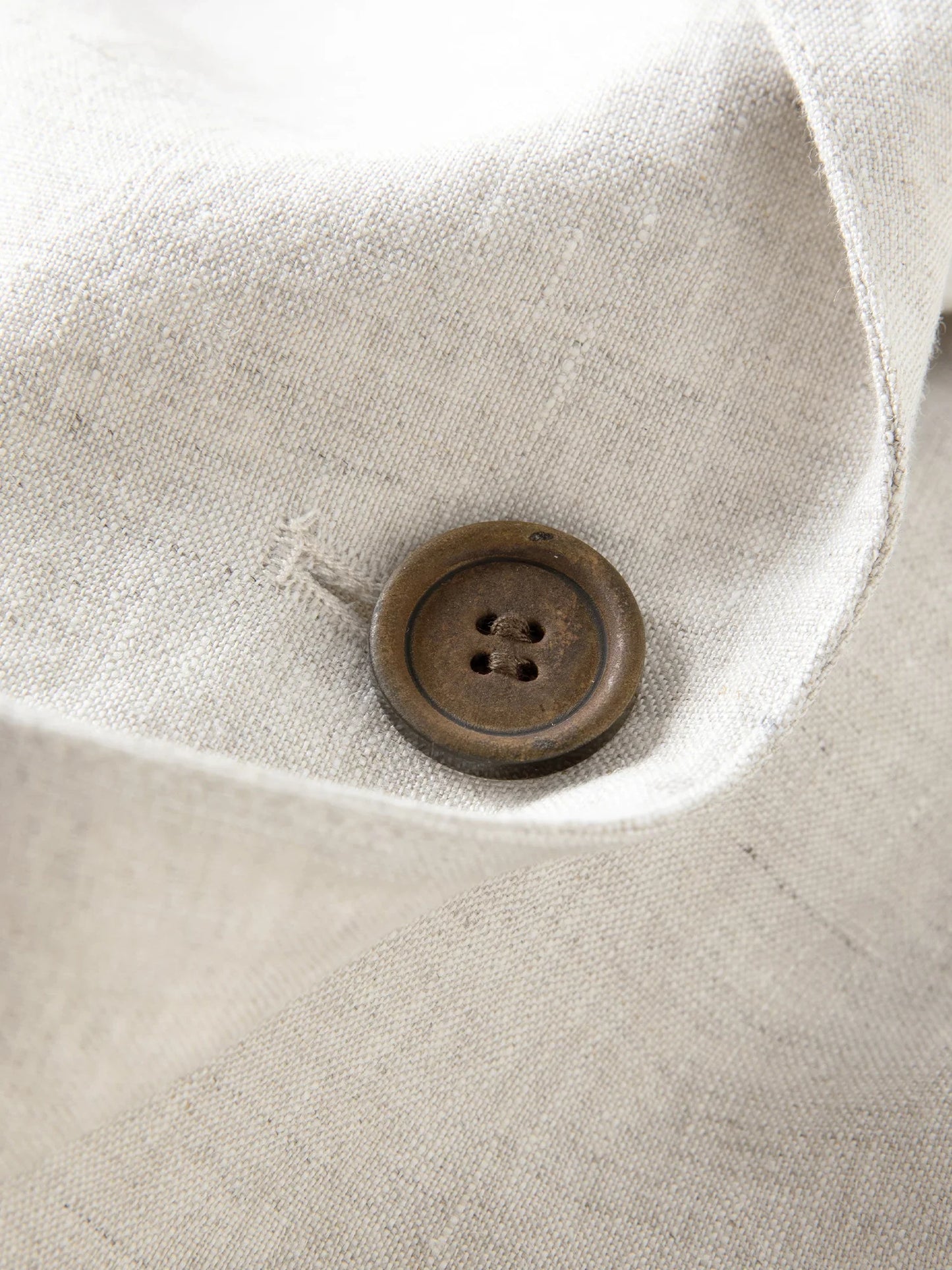 2026 Spring Women's 100% Linen Blazer - Relaxed Fit Unstructured Overshirt for Office and Casual Wear