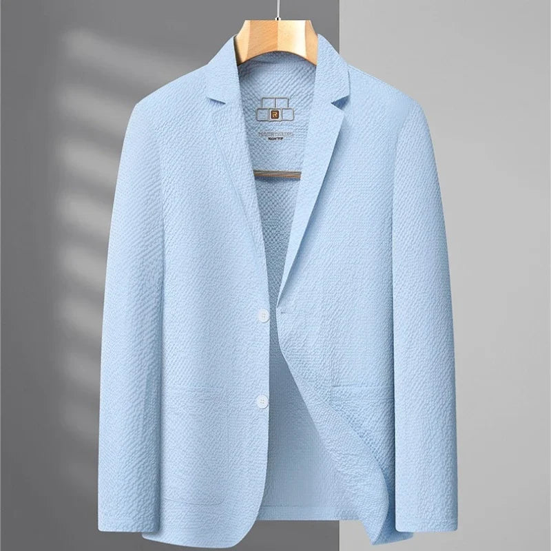 Summer new style suit jacket - Men's fashionable lightweight breathable quick-drying coat with sun protection fabric