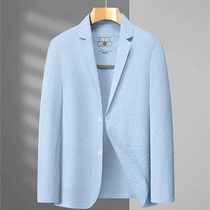 Summer new style suit jacket - Men's fashionable lightweight breathable quick-drying coat with sun protection fabric