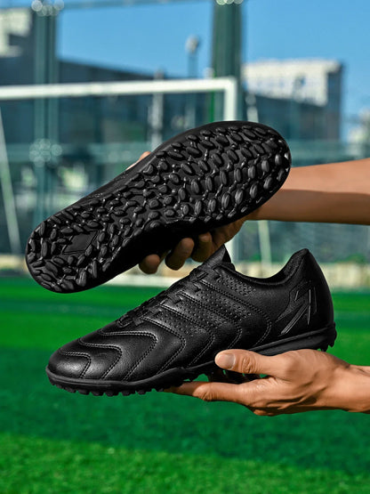 TF Studded Football Shoes for Teenagers and Kids, Unisex, Wear-Resistant, Non-Slip, Comfortable Student Match Football Shoes
