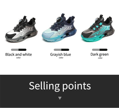Four Season Children Casual Shoes For Boys School Walking Outdoort Sport Basketball Sneakers Non-slip Size 29-39