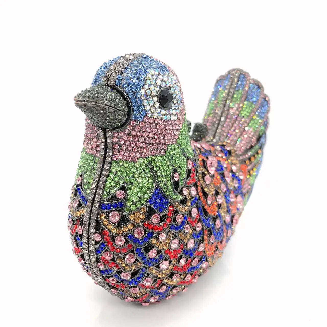 Birds Doves Animals Diamond Bags Rhinestone Dinner Bags Banquet Crystal Clutch Purse Luxury Designer Handbags Unique Party Bags
