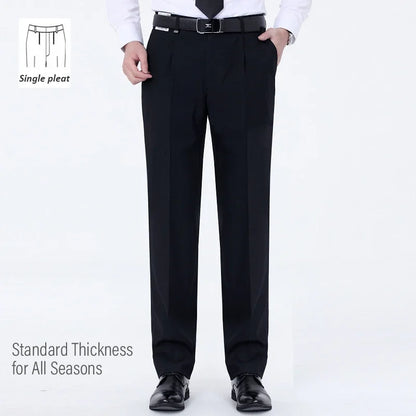 Top-Quality Men's Woolen Trousers - Traf Suit Pants,Business Formal,Trousers for Men, Man Pants, Naples Wool Dress Pants for Men