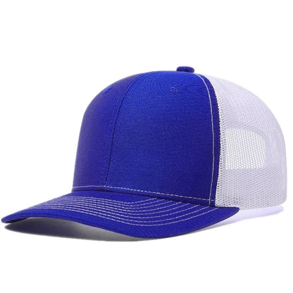Hot Sale Unisex Cap Slight Curved Brim Style Trucker Hat  Men & Women Casual Outdoor Breathable Summer Cap