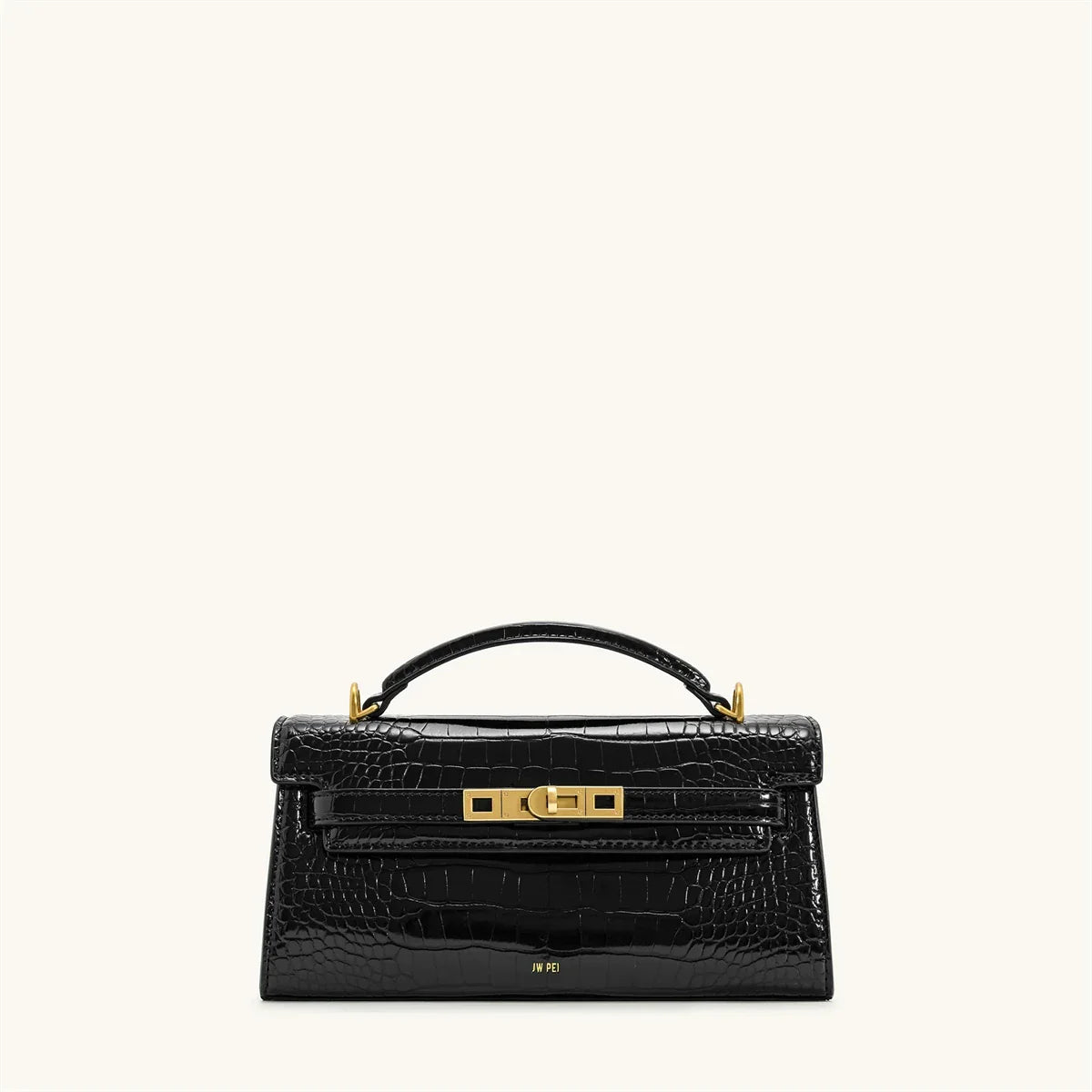 Crocodile Embossed Handbag, Luxury Designer Convertible Purse for Women, Crossbody & Shoulder Bag in New Style