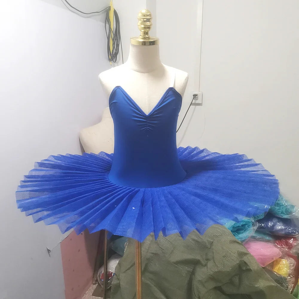 Ballet Tutu Skirt Swan Lake Ballet Dress Children's Performance Costume Kids Belly Dance Clothing Stage Professional