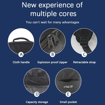 Travel Backpack For PS5 Console, Accessories, Protective Carrying Case Storage Bag Compatible With Sony PS5 Console