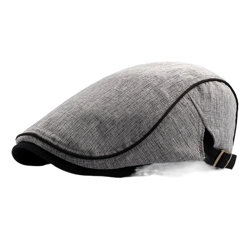 Men Women Cotton Flat Cap Summer Scally Ivy Gatsby Newsboy Beret Driver Cabbie Hunting Hat