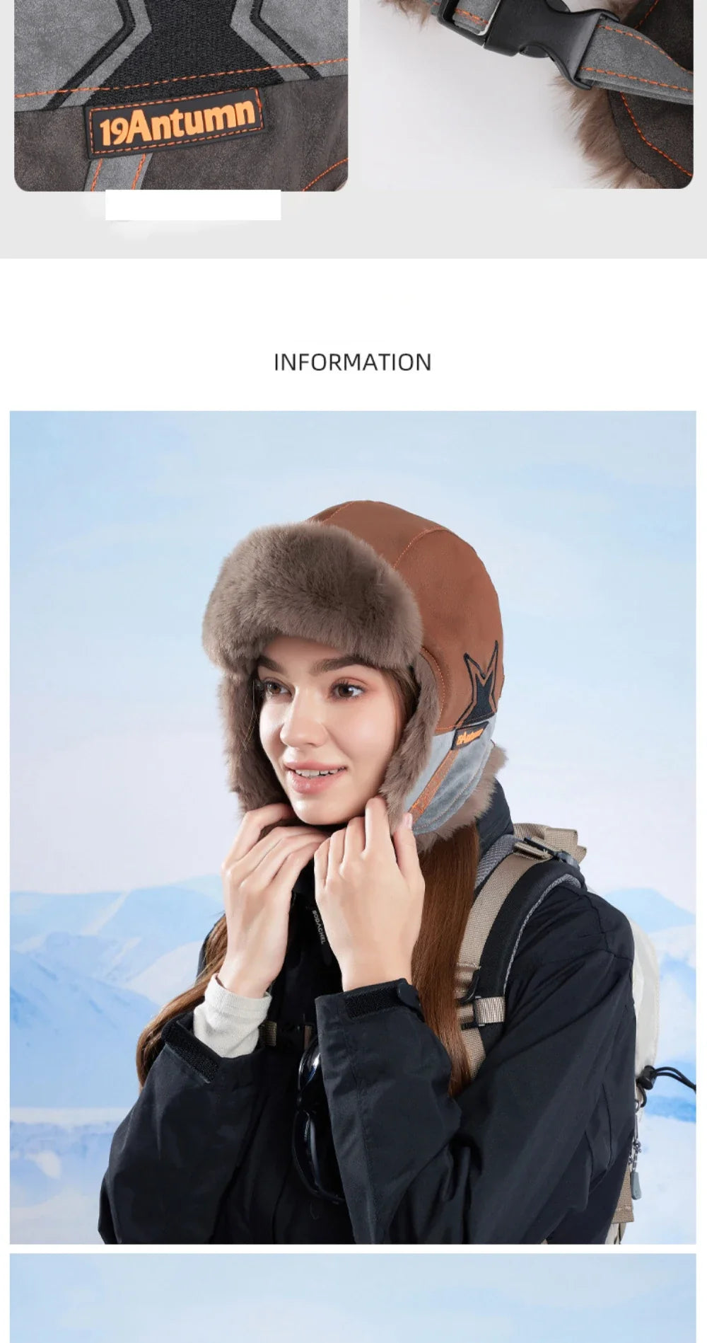 Russian Hat Men Women New Thick Warm Autumn Winter Fur Hat Male Female Windproof Snow Ski Trapper Earflap Cap Bomber Hat