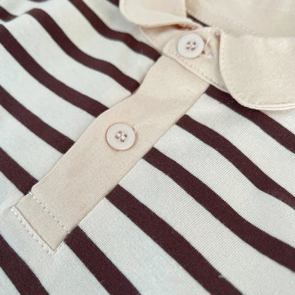 New Summer Fashion Baby Boys Clothes Suit Children Striped Polo T-Shirt Shorts 2Pcs/Set Toddler Clothing Costume Kids Tracksuits