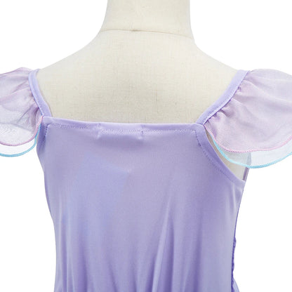 Children Snow White Cinderella Aurora Anna Elsa Costume Girl Cosplay Dress Kids Encanto Mirabel Little Mermaid Halloween Clothes