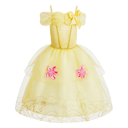 Girls Halloween Belle Dresses Girl Snow White Dress Kids Christmas Carnival Cosplay Clothes Children Princess Costumes