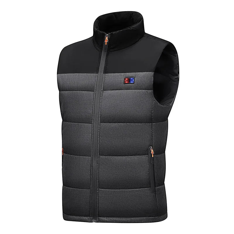 2025 New Heated Vest for Men Women, 11-Zones Electric Heating Jacket with Battery Pack, USB Charging Thermal Waistcoat