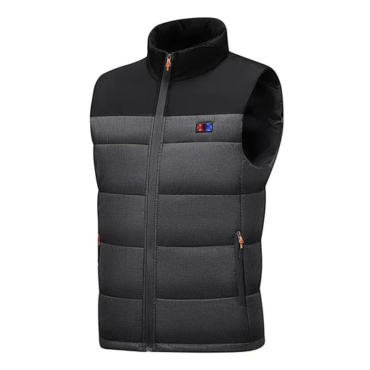 2025 New Heated Vest for Men Women, 11-Zones Electric Heating Jacket with Battery Pack, USB Charging Thermal Waistcoat