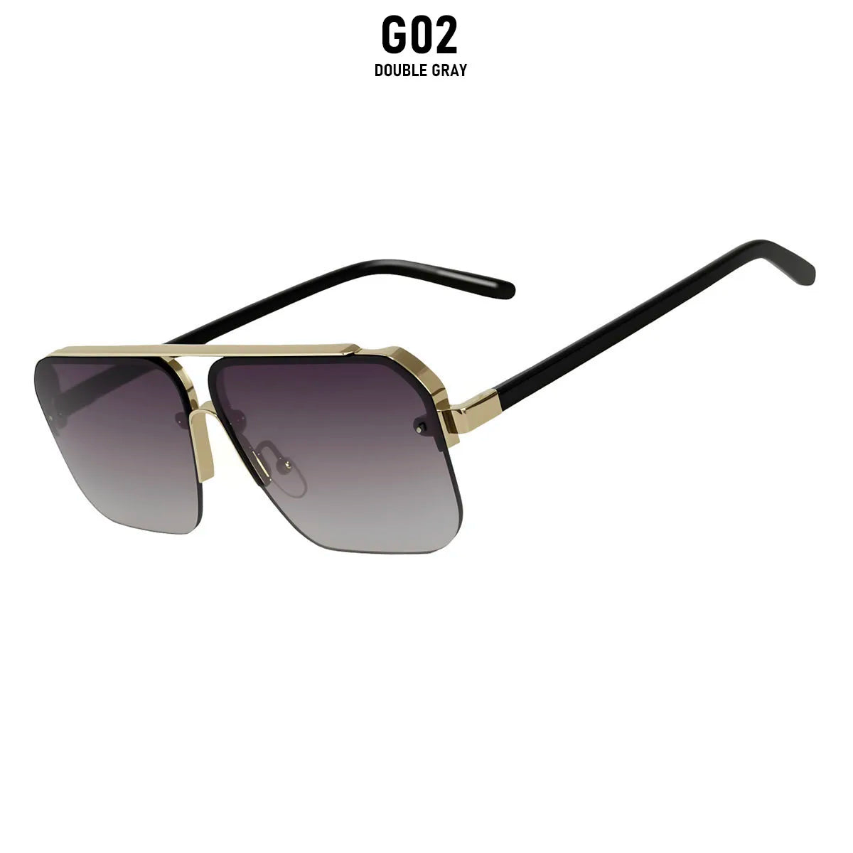Luxury Square Sunglasses Women UV400 Protection Sunglass Men Vacation Fashion Glasses Gafas De Sol Hombre Lunette Soleil Femme