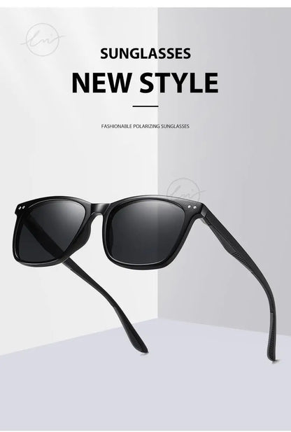 Brand Polarized Sunglasses Men Women Fashion Square Shades Leopard Frame Ladies Travel UV400 Goggles Driving Sun Glasses